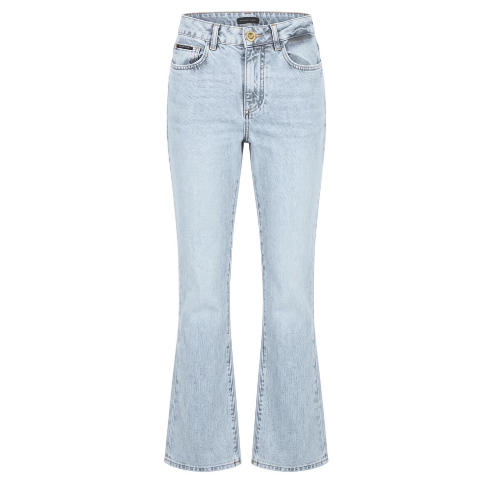 Philipp Plein Blue Cotton Women's Women's Jeans