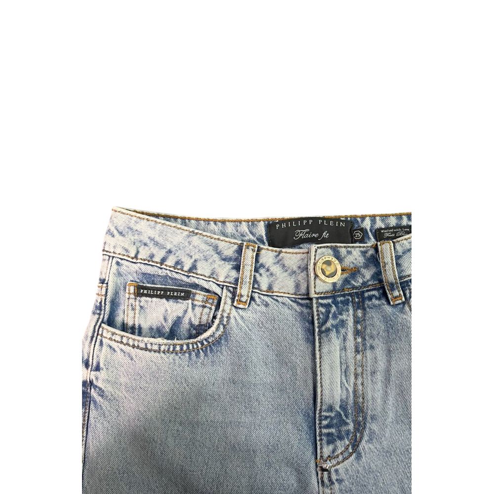 Philipp Plein Blue Cotton Women's Women's Jeans