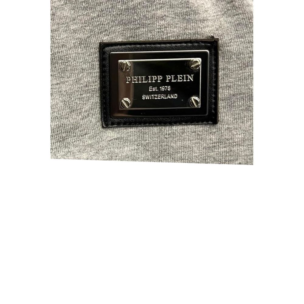 Philipp Plein Grey Cotton Women's Women's Pants