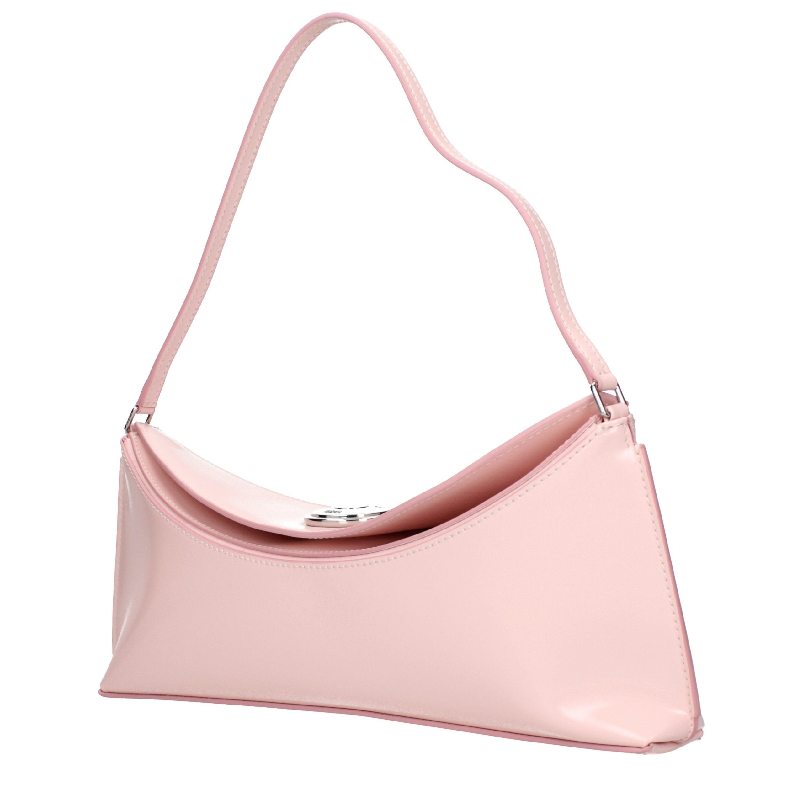 Jacquemus Pink Leather Shoulder Women's Bag