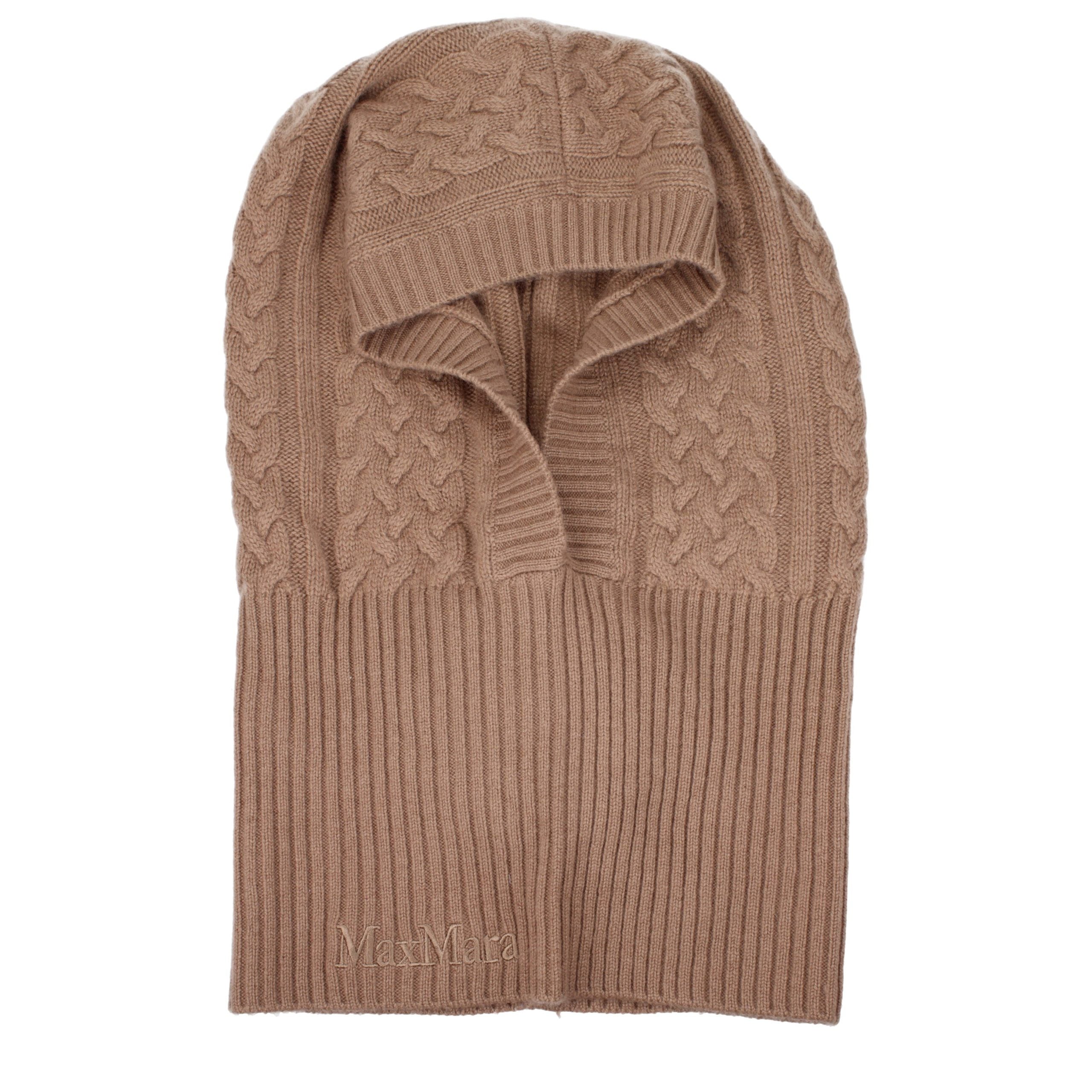 Max Mara Brown Cashmere Women's Hat