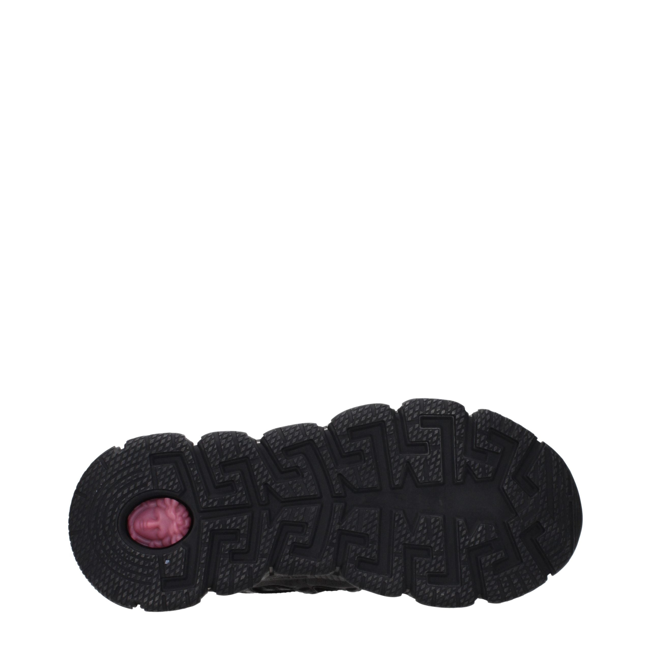 Versace Black Fabric Athletic Men's Sneakers