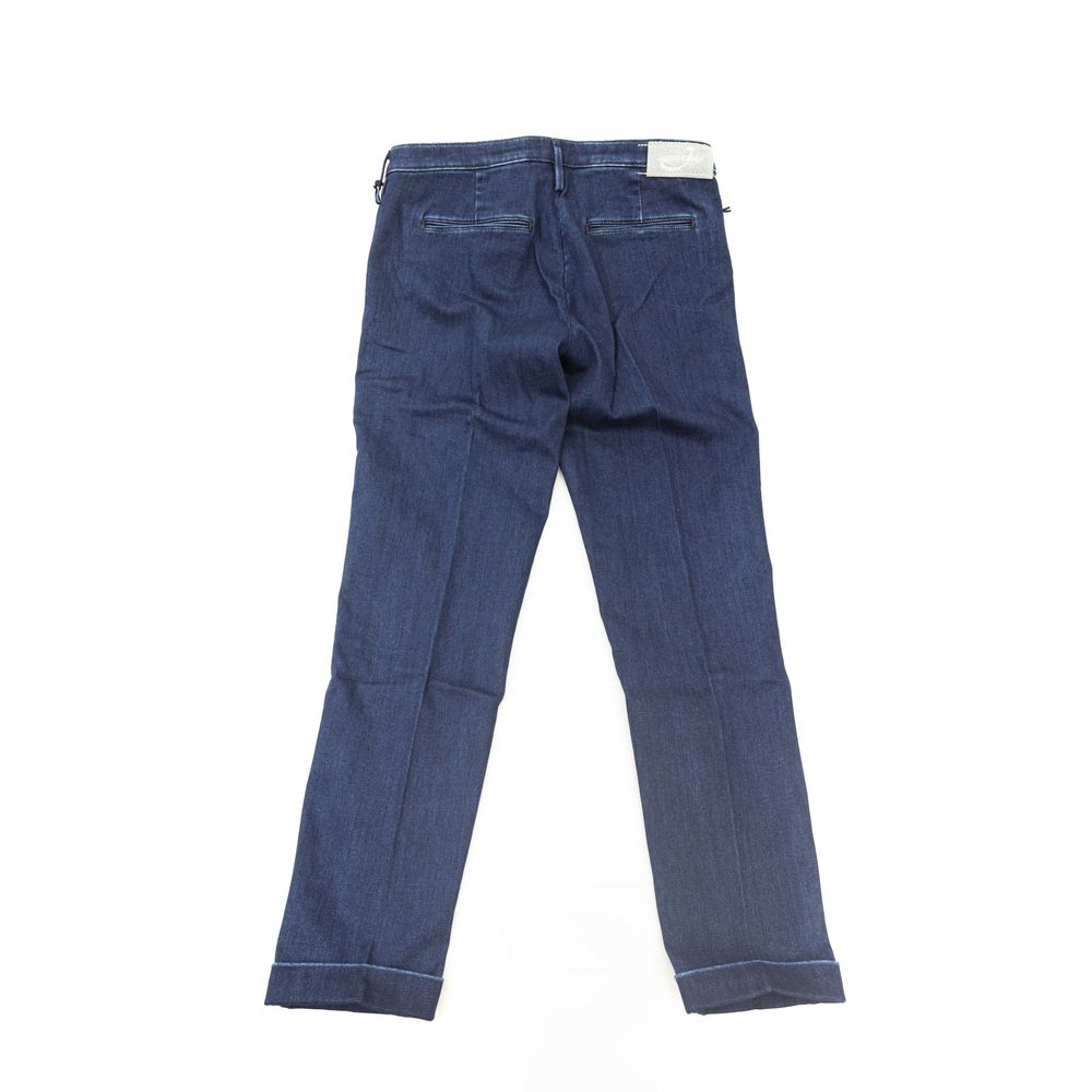 Jacob Cohen Blue Cotton Women Women's Pant