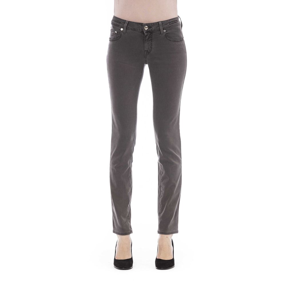 Jacob Cohen Gray Cotton Women Women's Jeans