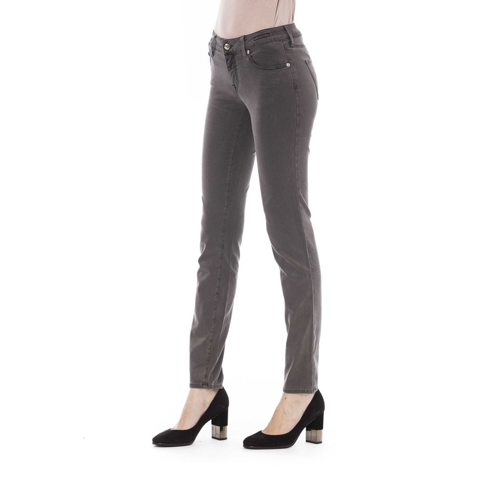 Jacob Cohen Gray Cotton Women Women's Jeans