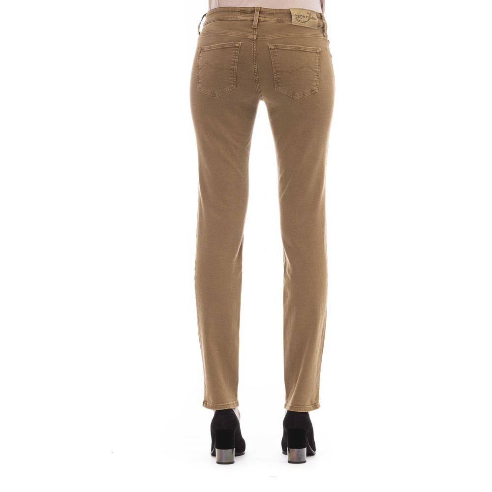 Jacob Cohen Beige Cotton Women Women's Jeans
