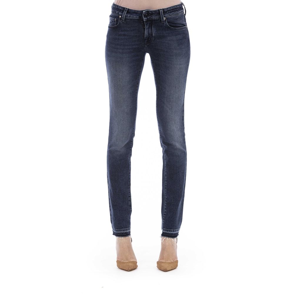 Jacob Cohen Blue Cotton Women Women's Jeans