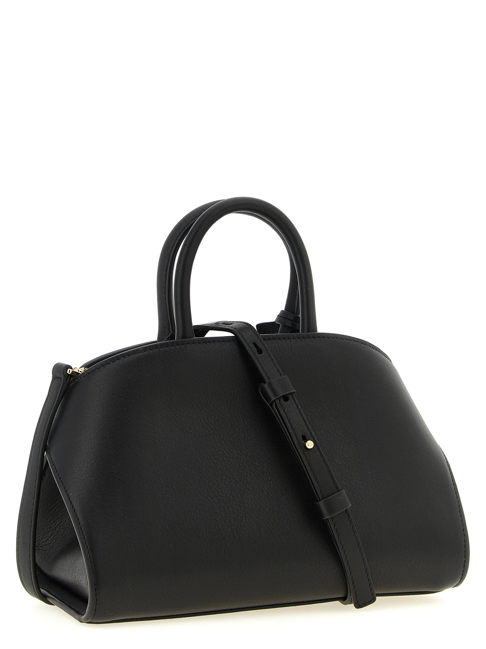 Ferragamo Black Calfskin Women's Handbag
