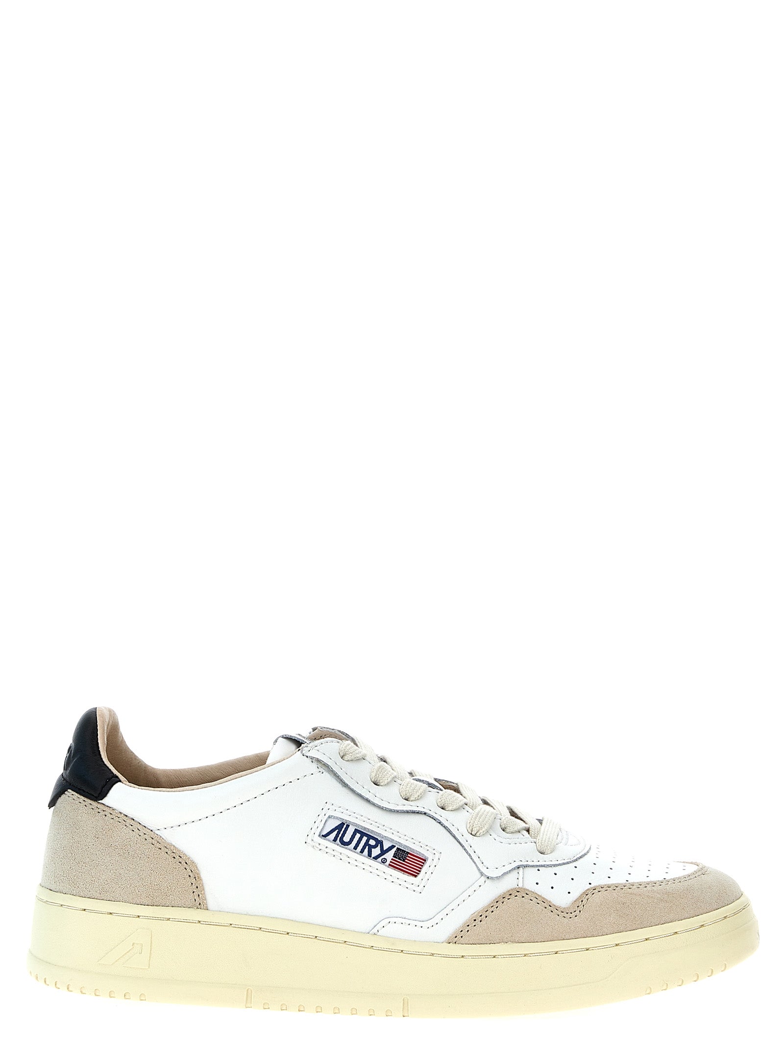 Autry Multicolor Leather Low Top Men's Sneakers