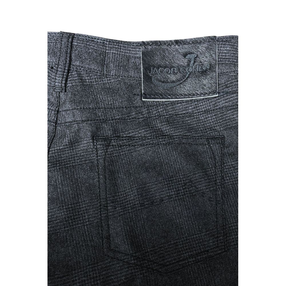 Jacob Cohen Blue Wool Women's Women's Pants