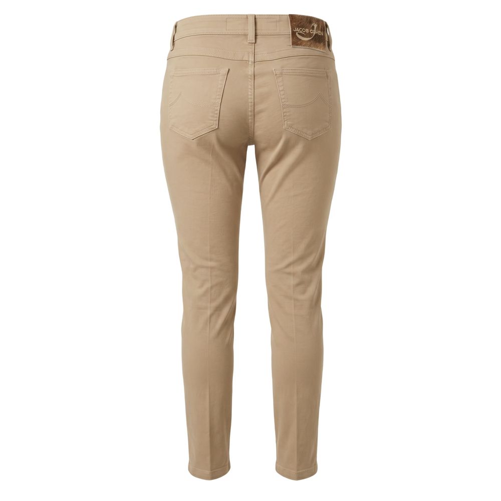 Jacob Cohen Beige Cotton Women Women's Pants