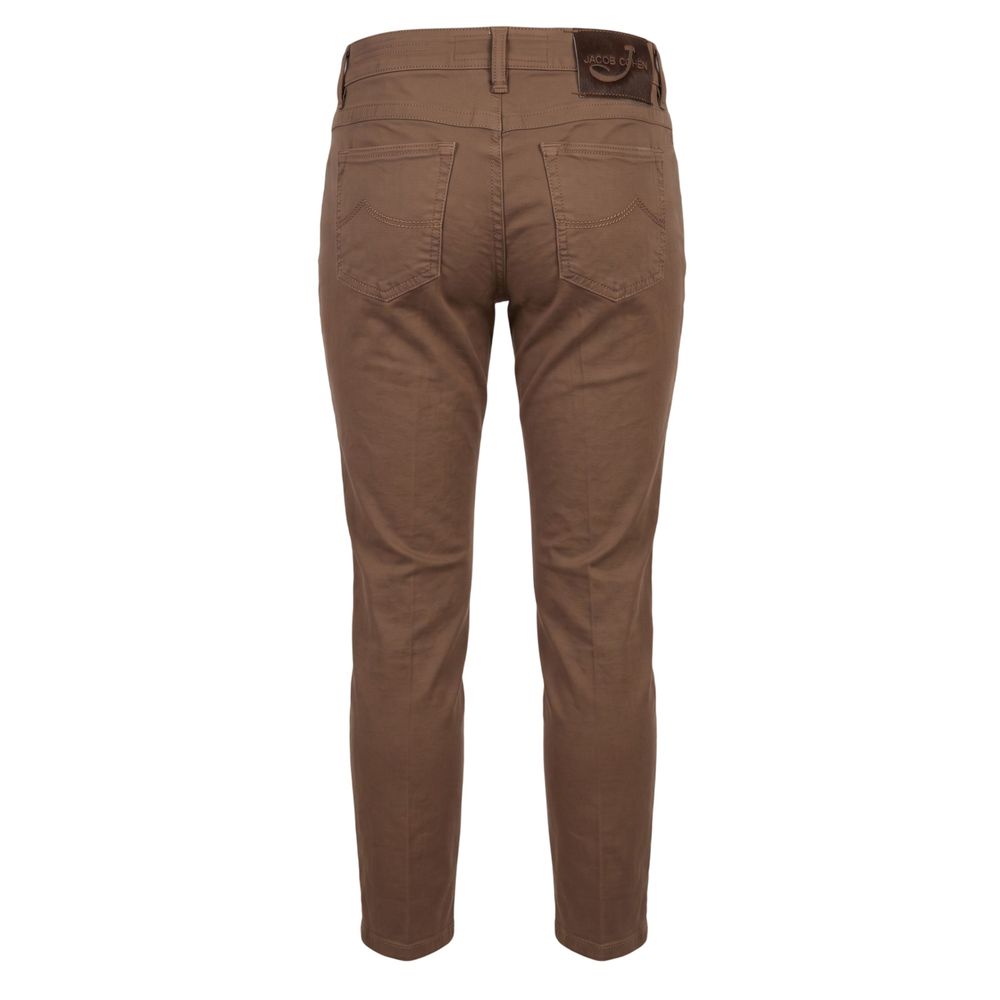 Jacob Cohen Brown Cotton Women's Women's Pants