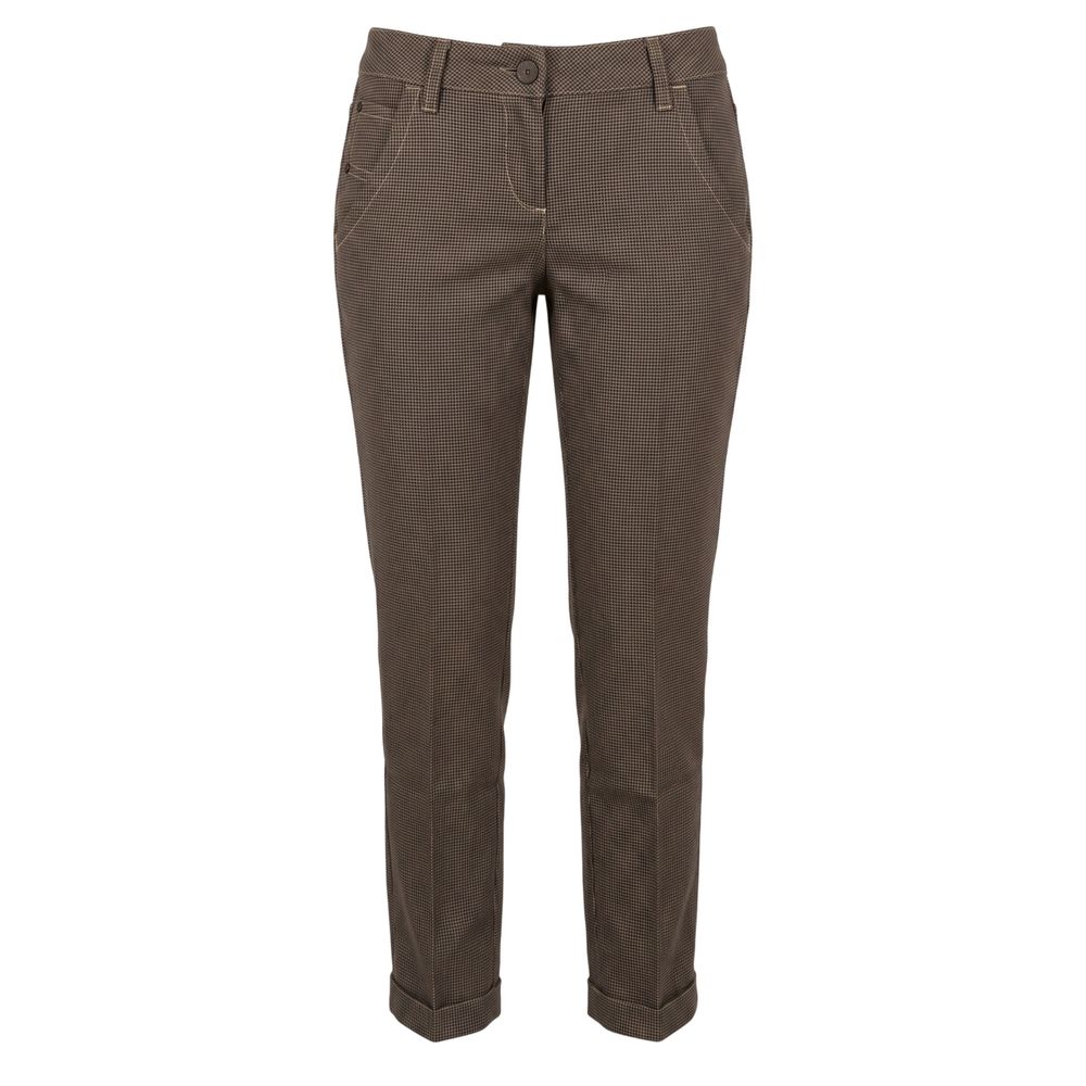 Jacob Cohen Brown Wool Women Women's Pants