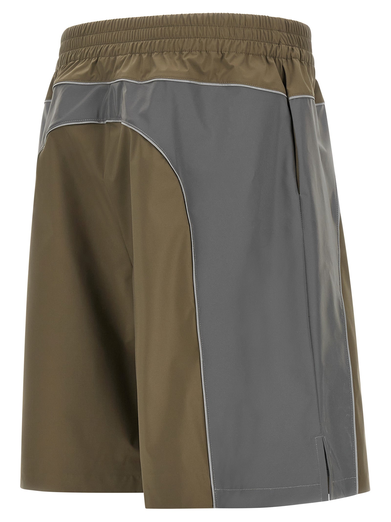 Balenciaga Gray Polyester Bermuda Men's Shorts