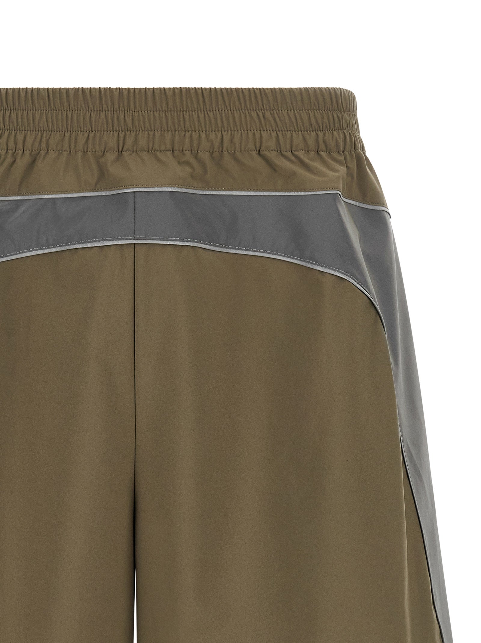 Balenciaga Gray Polyester Bermuda Men's Shorts