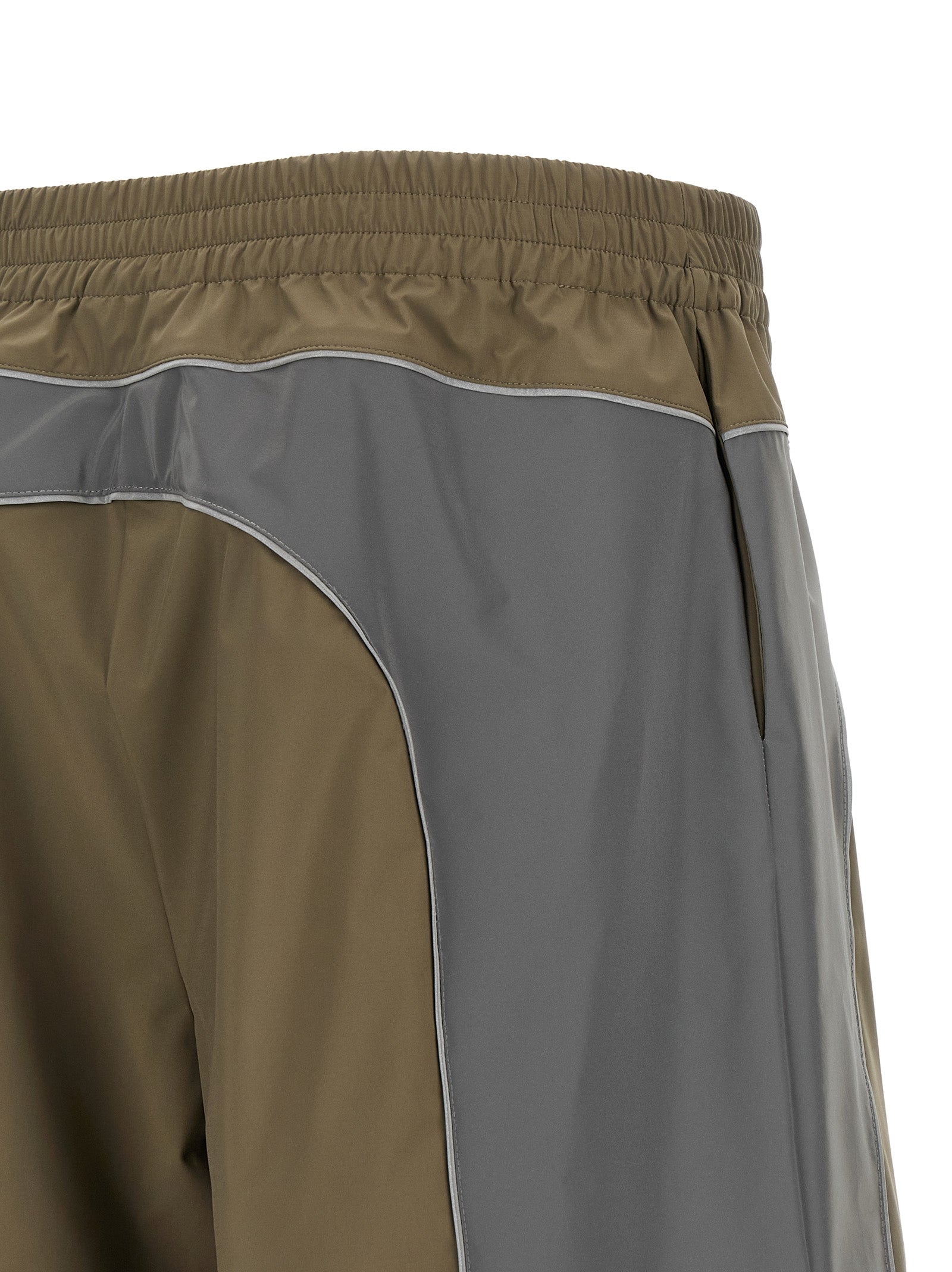 Balenciaga Gray Polyester Bermuda Men's Shorts