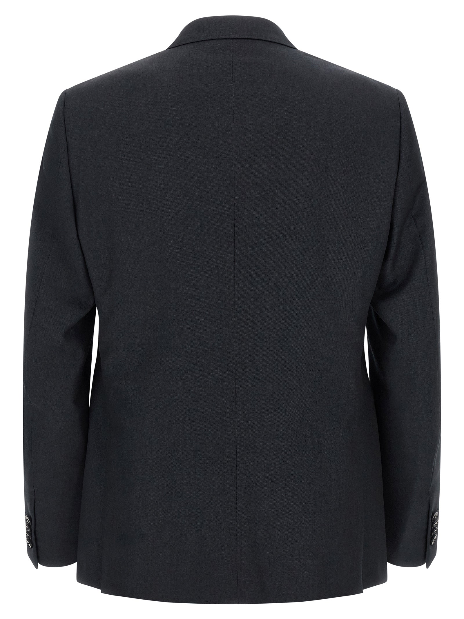 ZEGNA Blue Wool Two-Piece Men's Suit