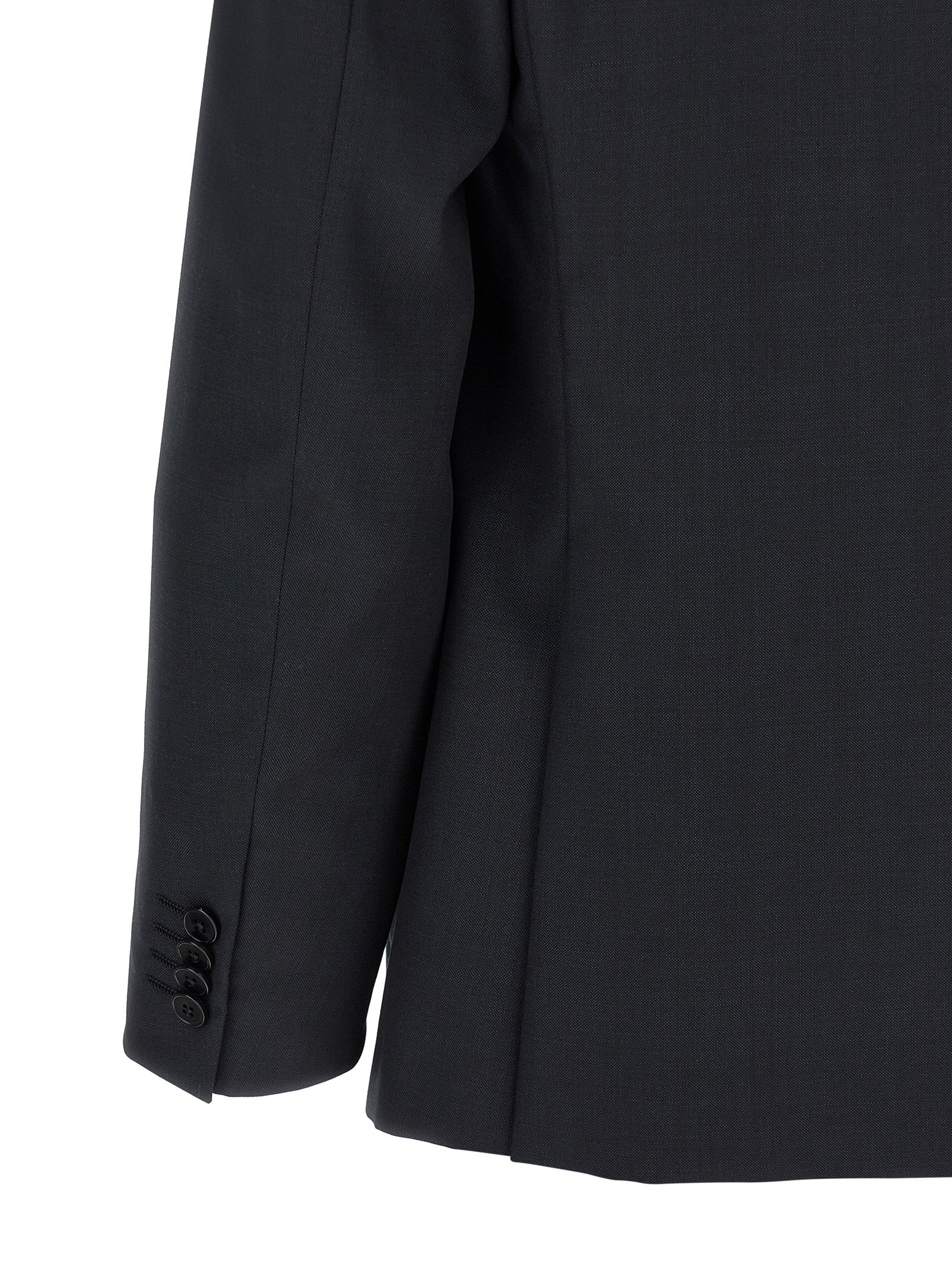 ZEGNA Blue Wool Two-Piece Men's Suit
