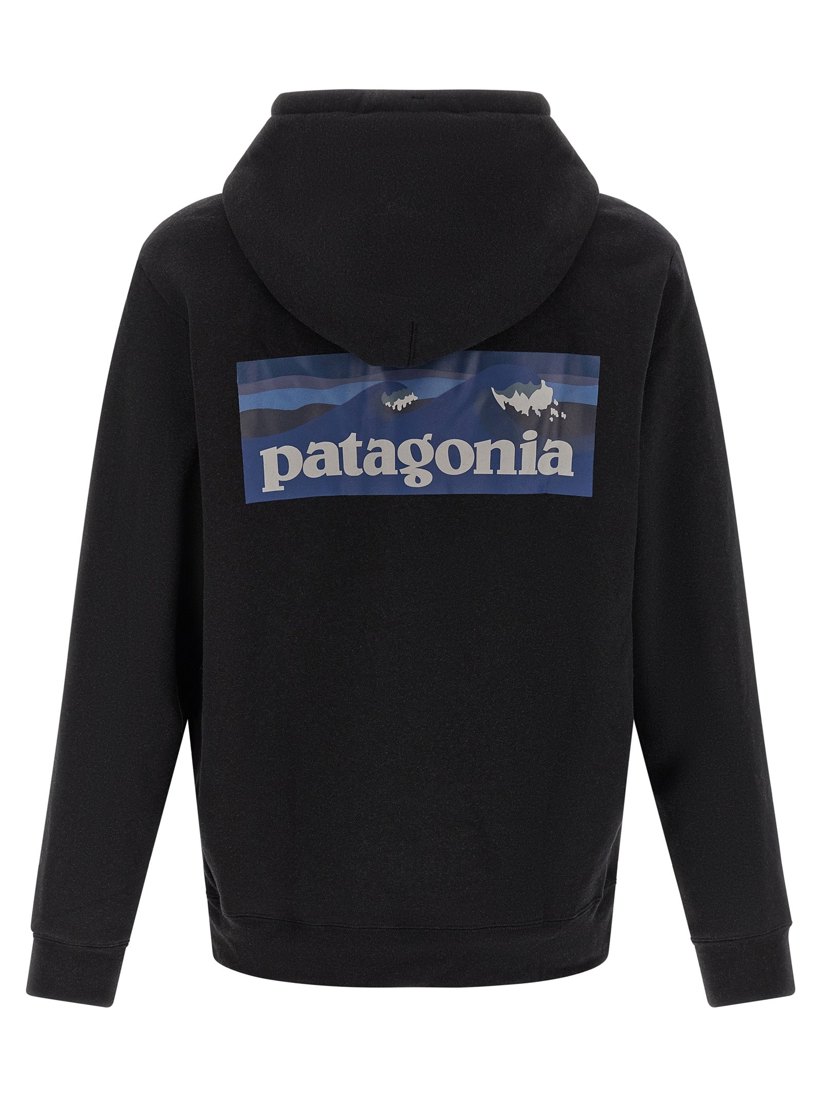 PATAGONIA Black Polyester Men's Sweatshirt