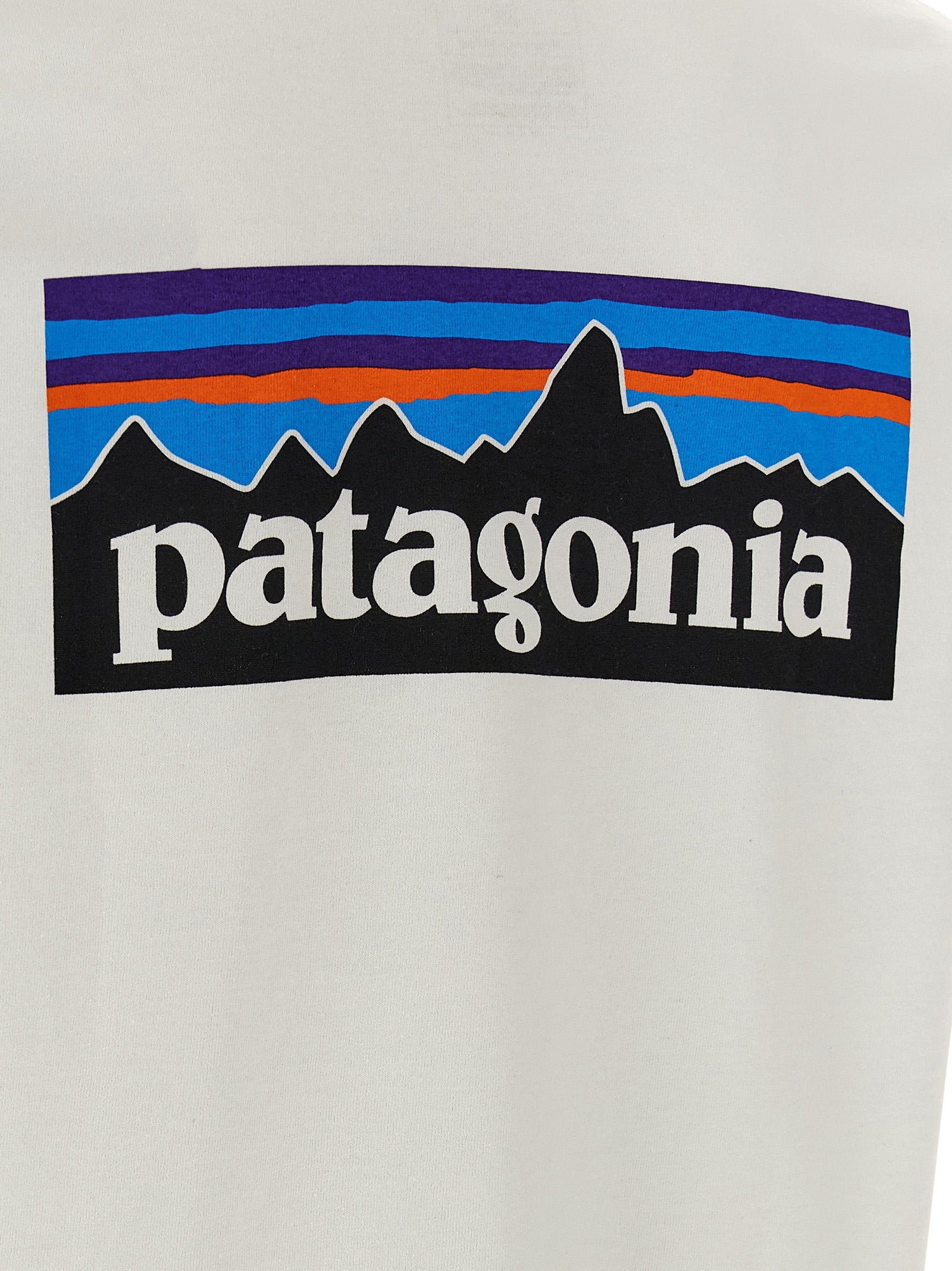 PATAGONIA White Cotton Men's T-Shirt