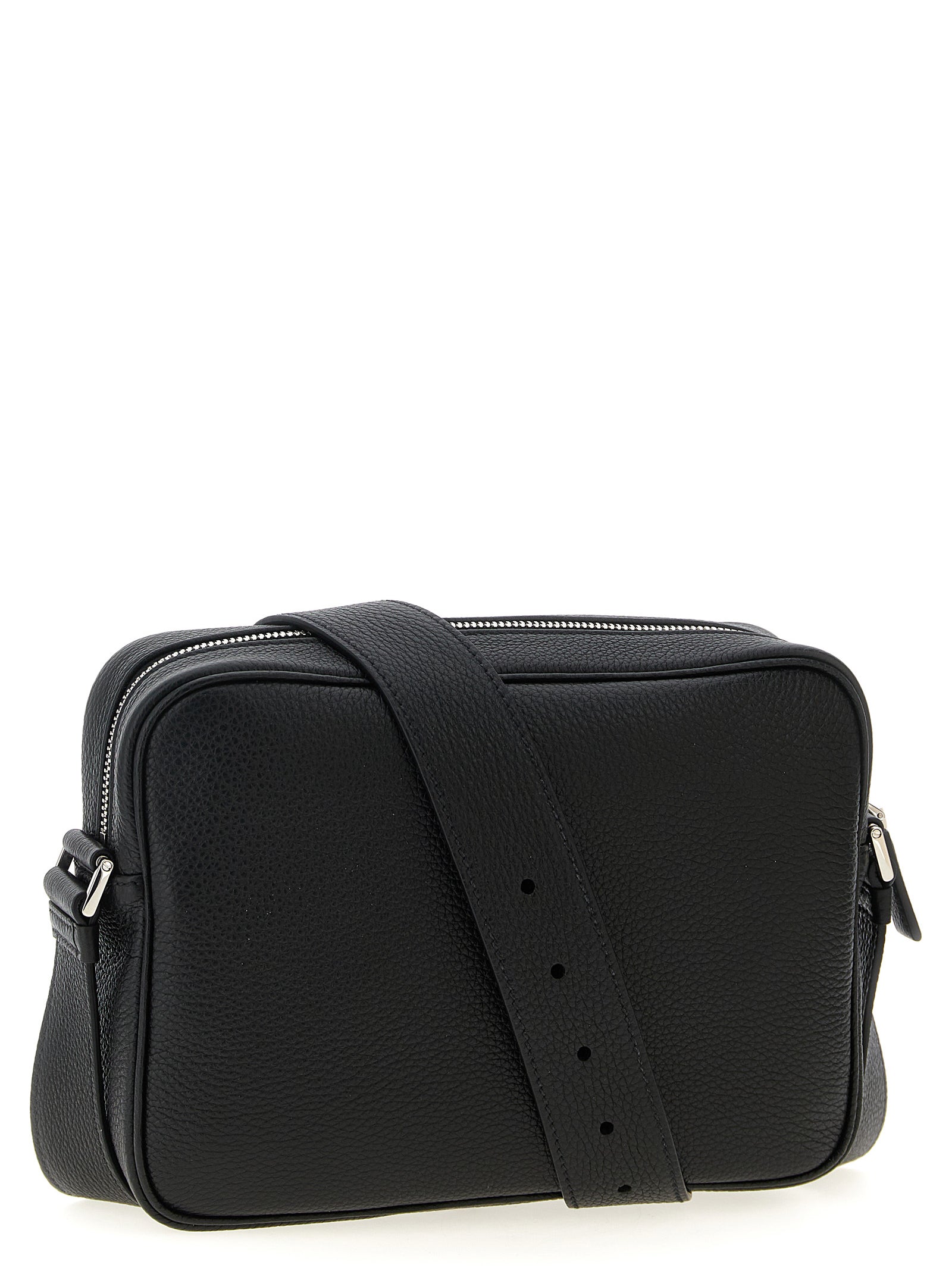 Prada Black Calfskin Crossbody Men's Bag
