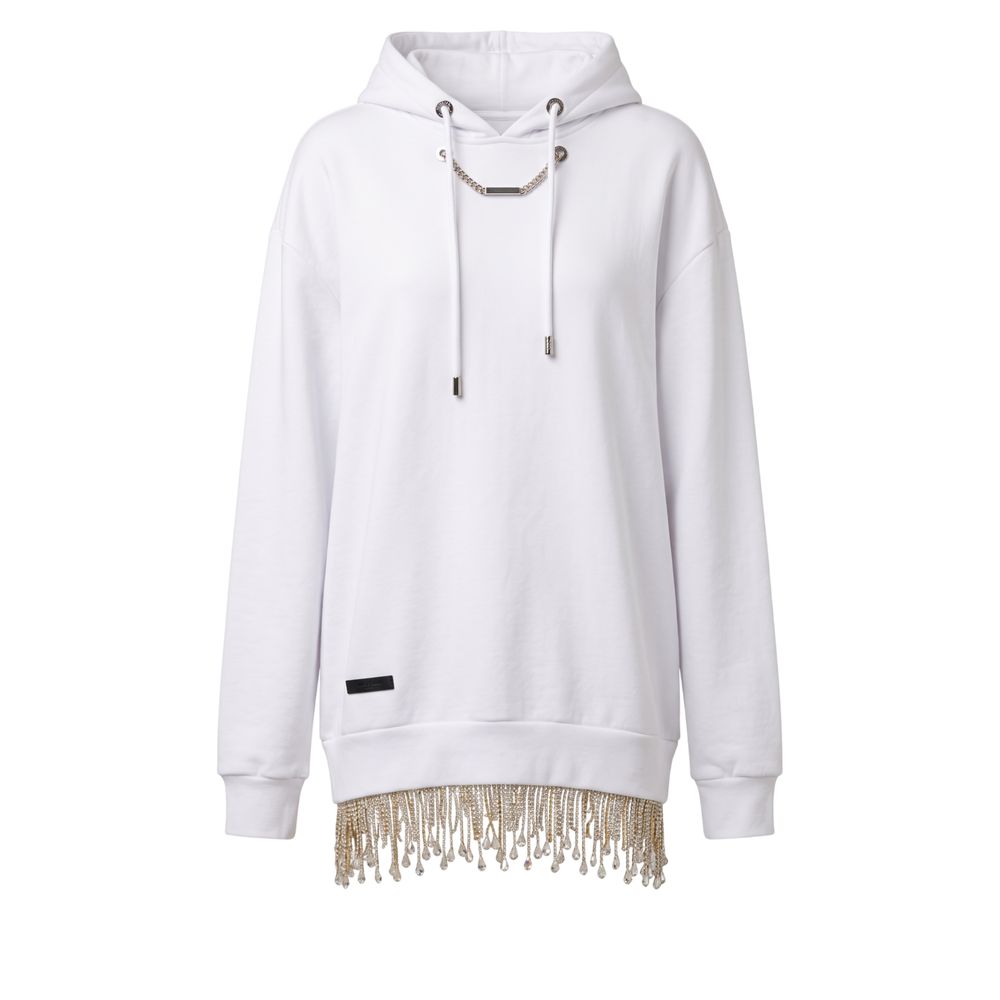 Philipp Plein White Cotton Women's Women's Sweatshirt
