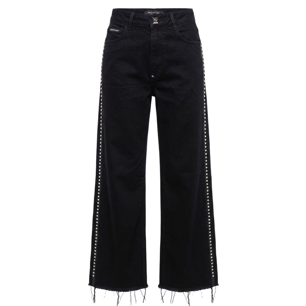 Philipp Plein Black Cotton Women Women's Pant
