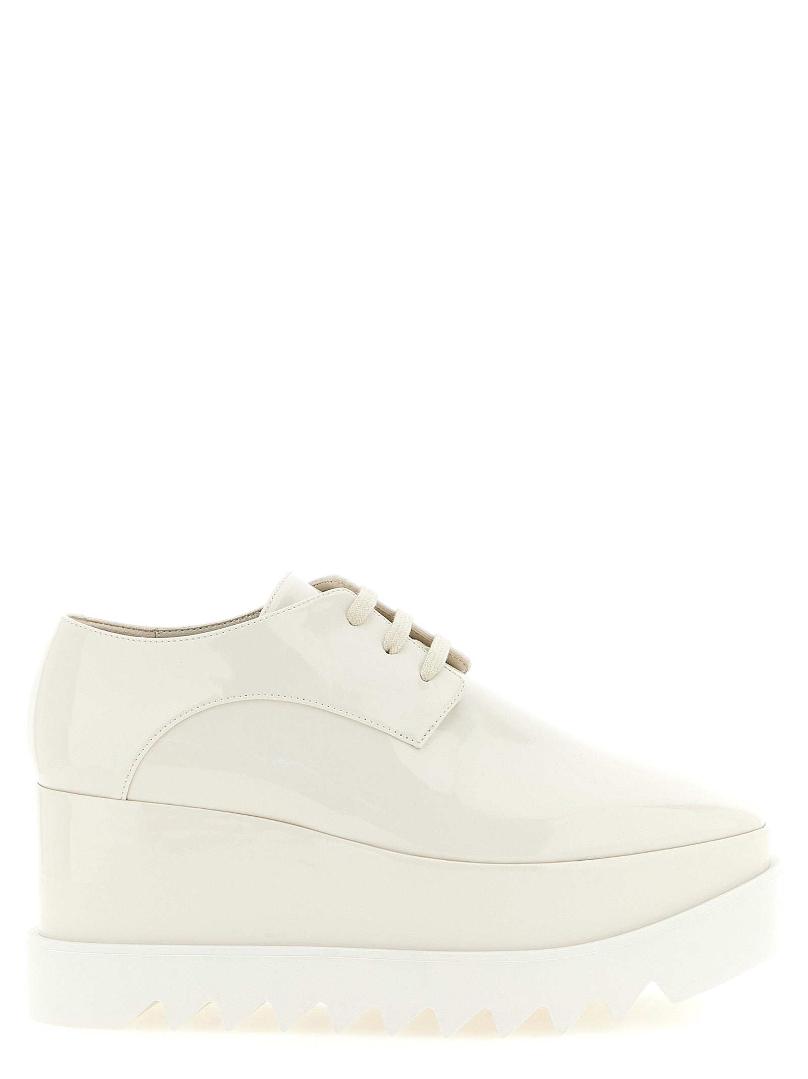 Stella McCartney White Polyethylene Wedge Women's Sandals
