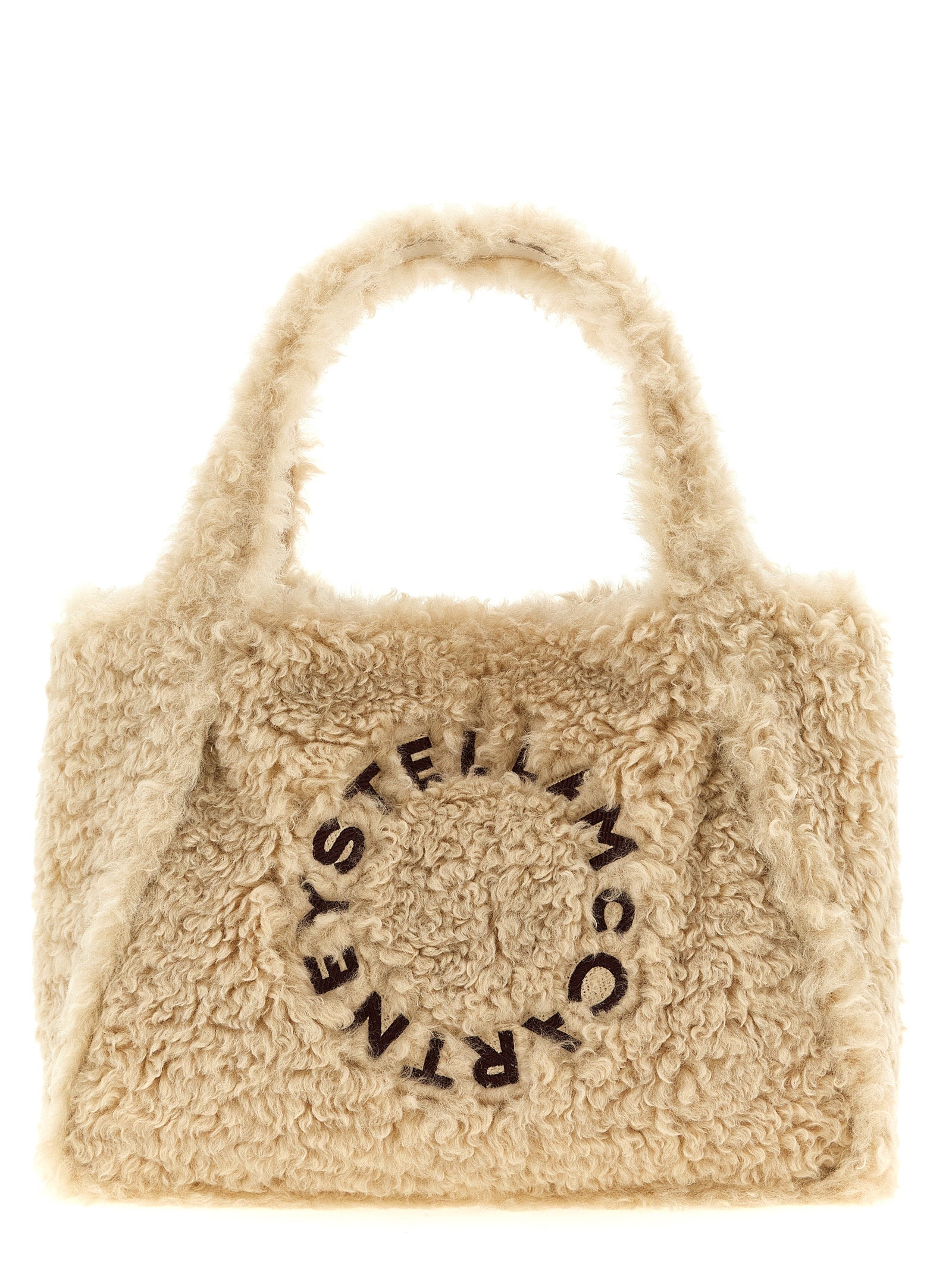 Stella McCartney Beige Polyester Tote Women's Bag