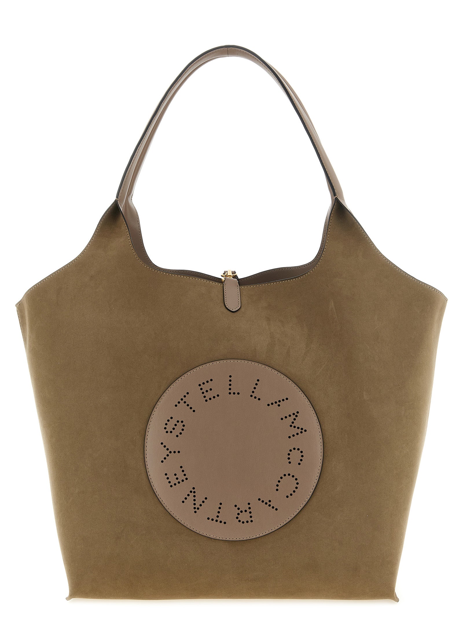 Stella McCartney Gray Polyester Tote Women's Bag