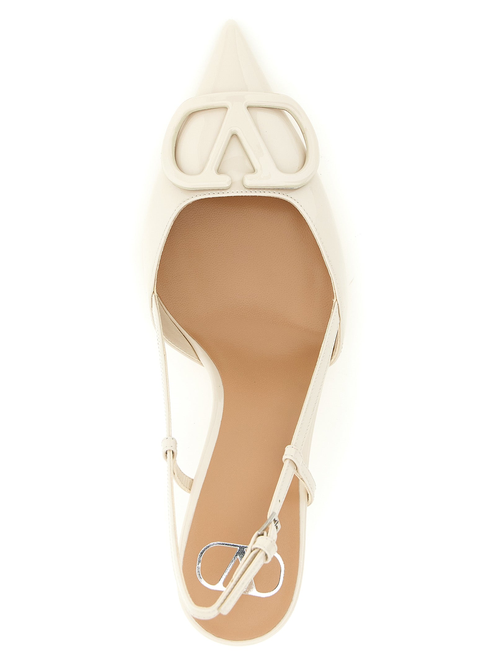 Valentino Garavani White Calfskin High Heel Women's Pumps