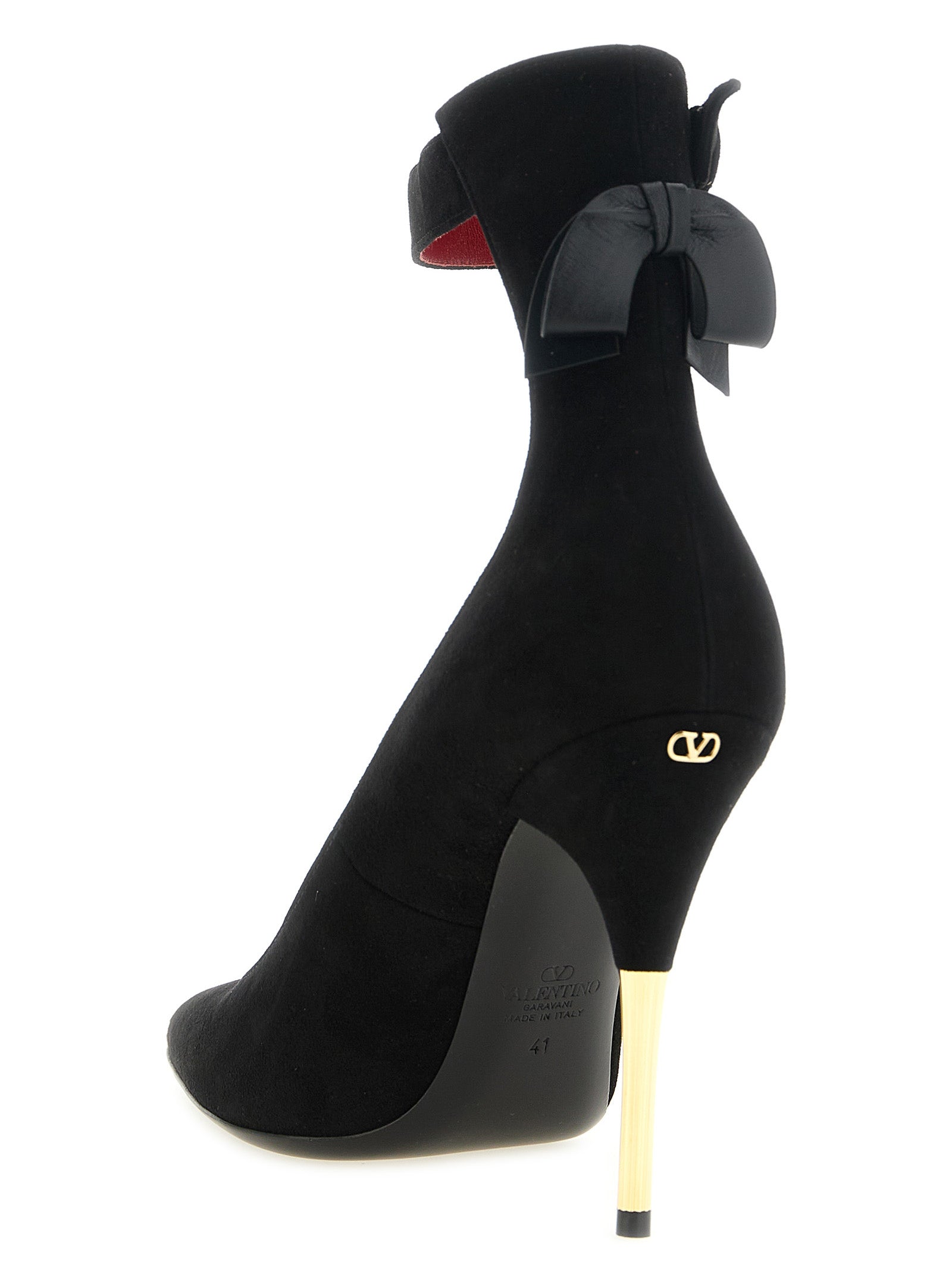 Valentino Garavani Black Goatskin High Heel Women's Pumps