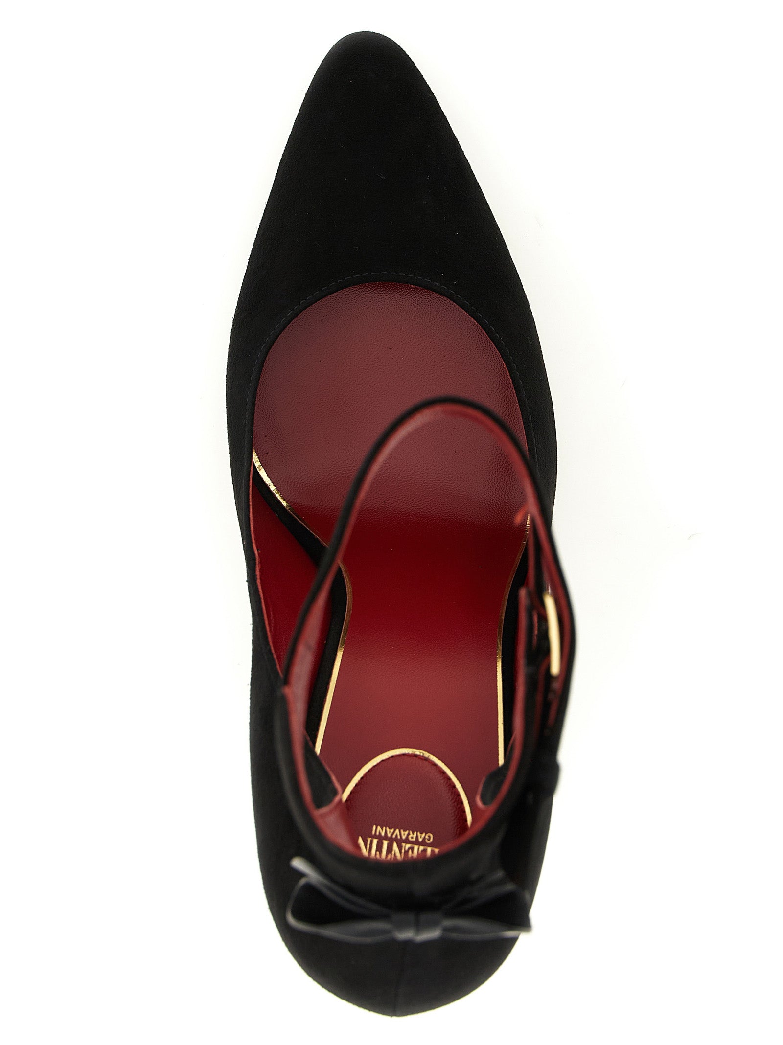 Valentino Garavani Black Goatskin High Heel Women's Pumps