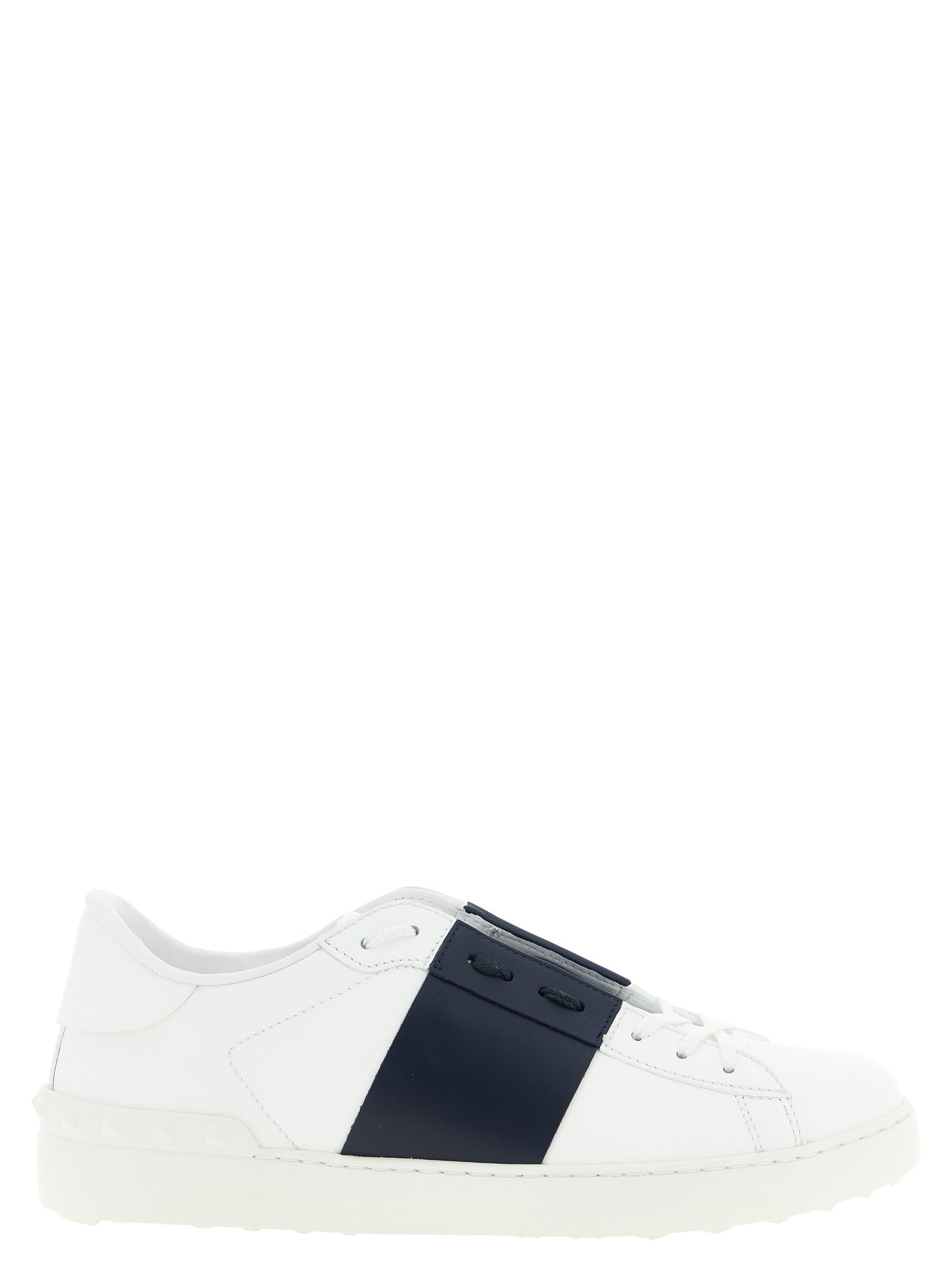 Valentino Garavani Blue Calfskin Low Top Men's Sneakers