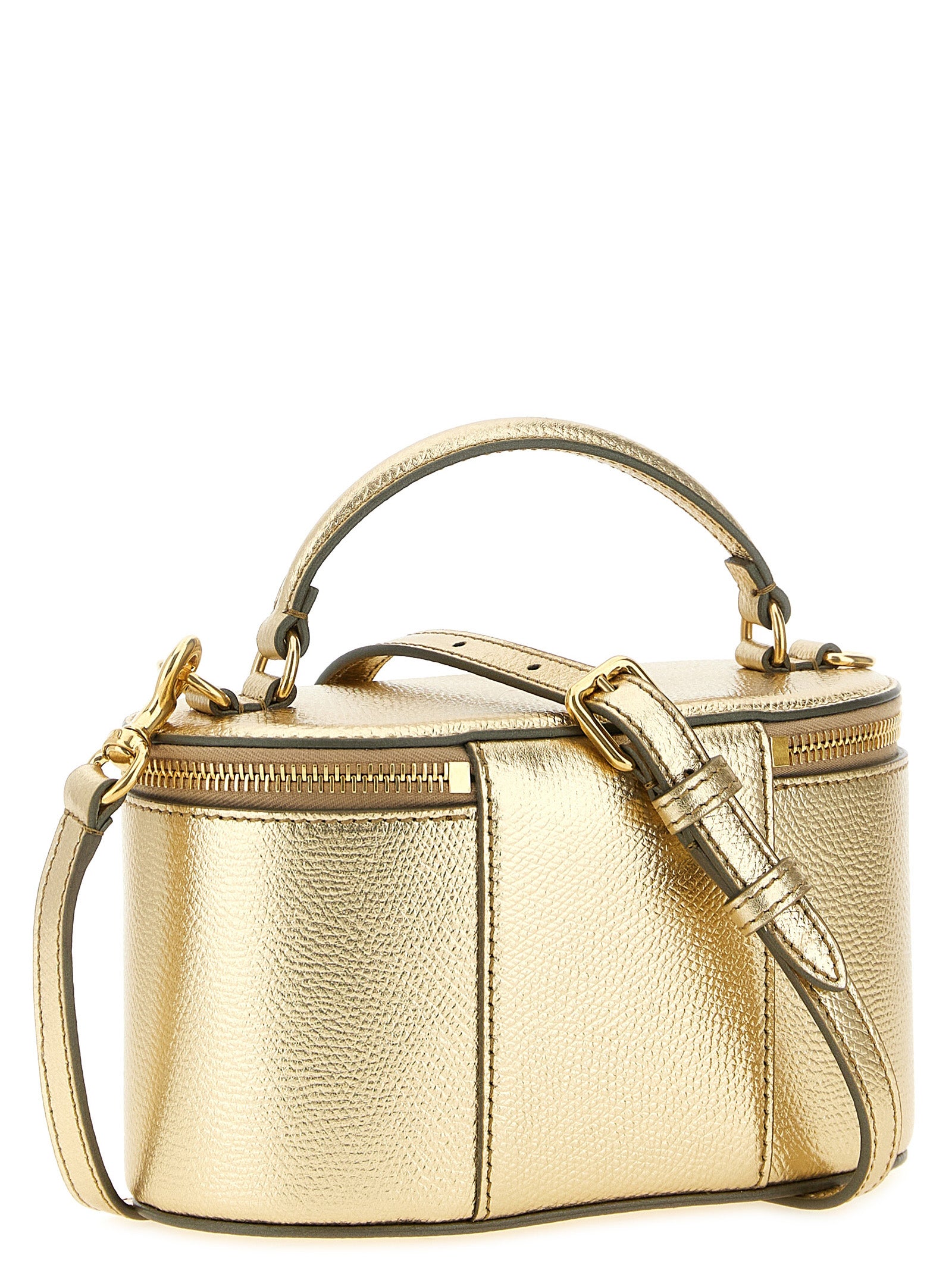 Valentino Garavani Gold Calfskin Women's Handbag