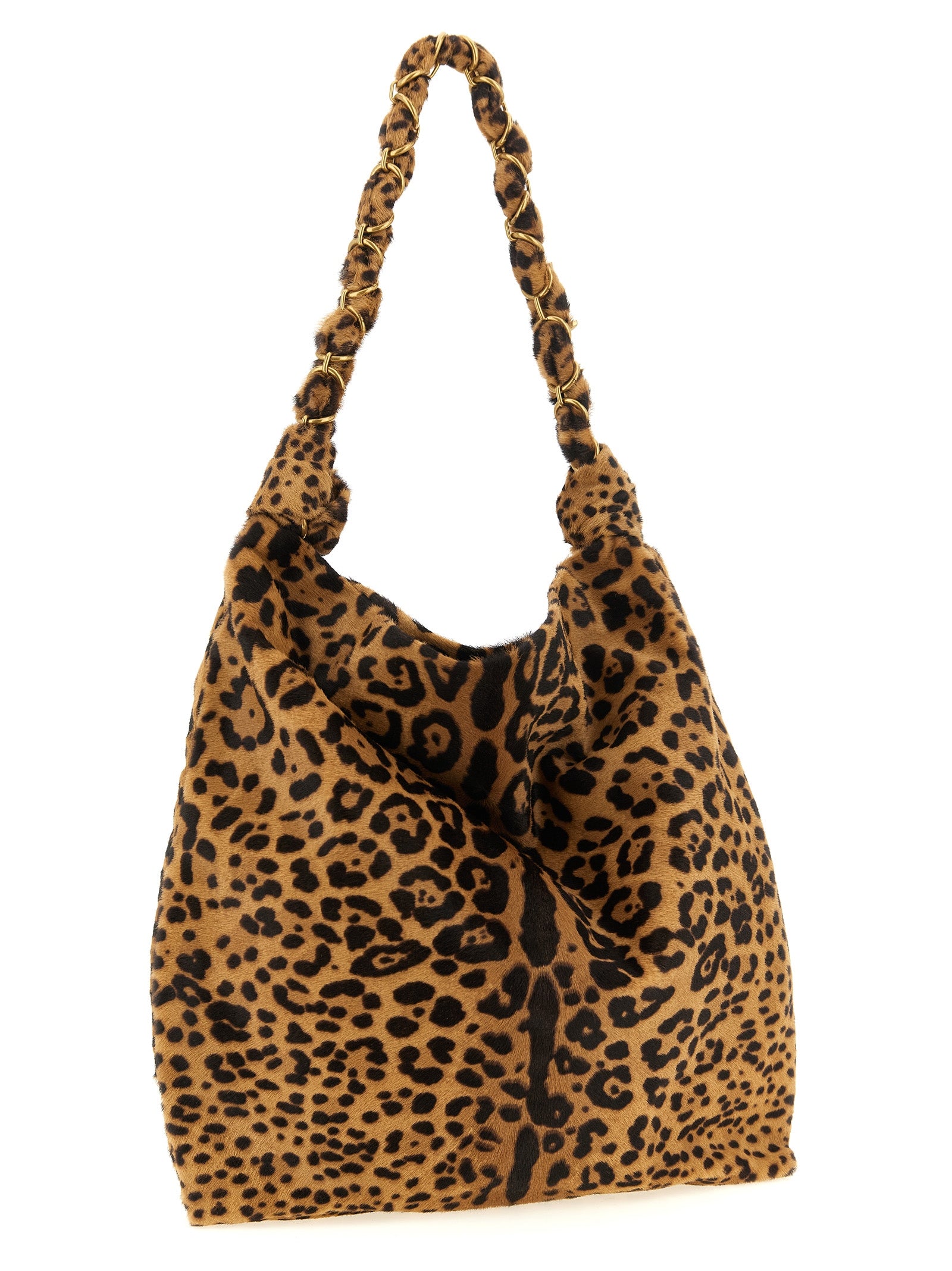 Saint Laurent Brown Calfskin Shoulder Women's Bag