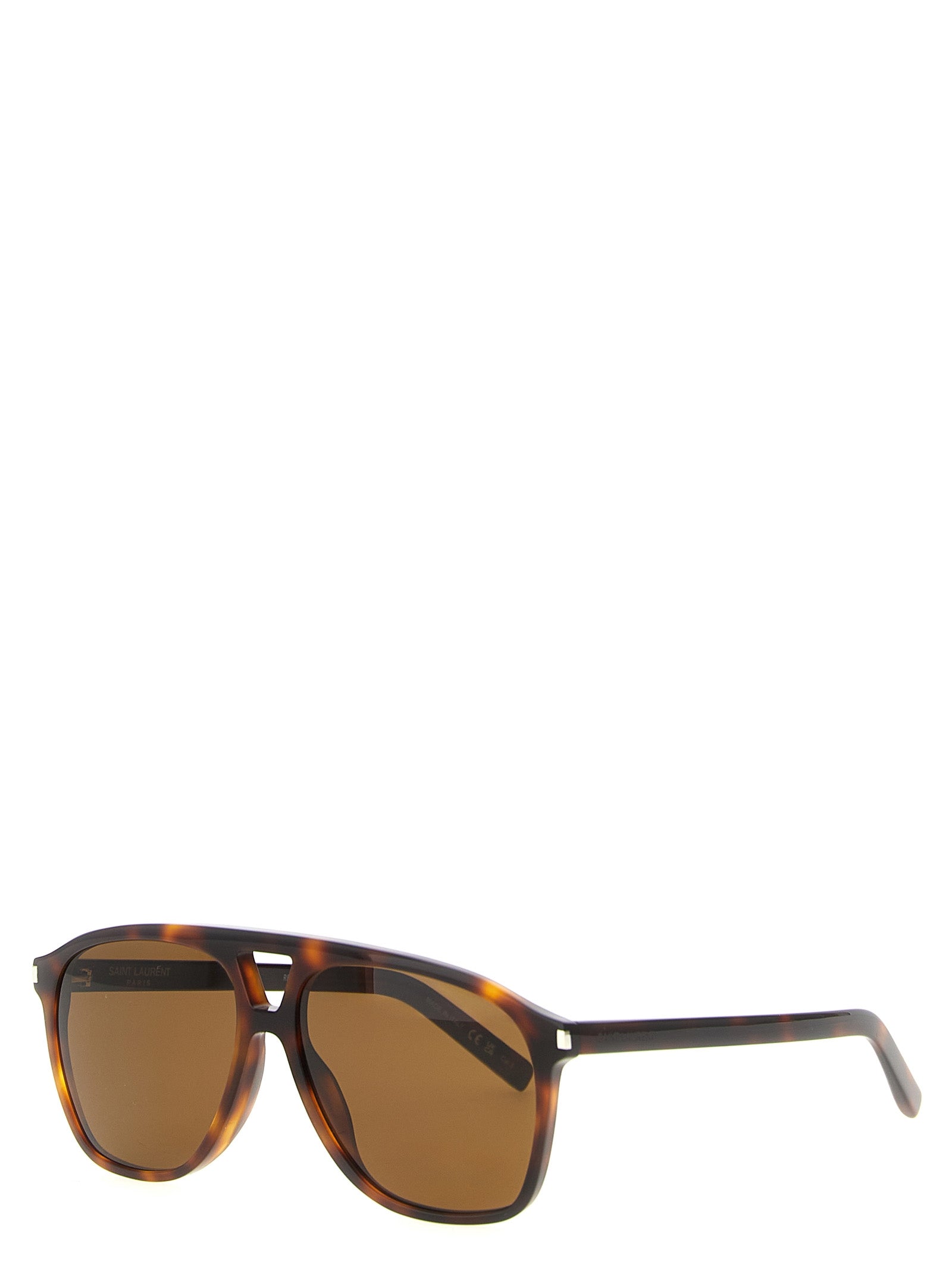 Saint Laurent Brown Acetate Women's Sunglasses