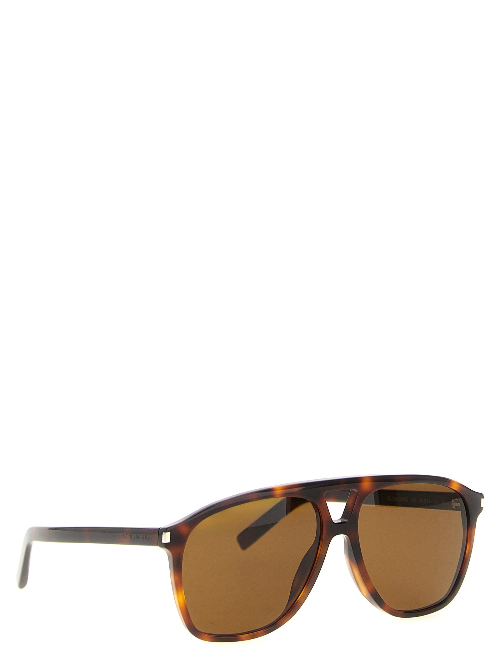 Saint Laurent Brown Acetate Women's Sunglasses