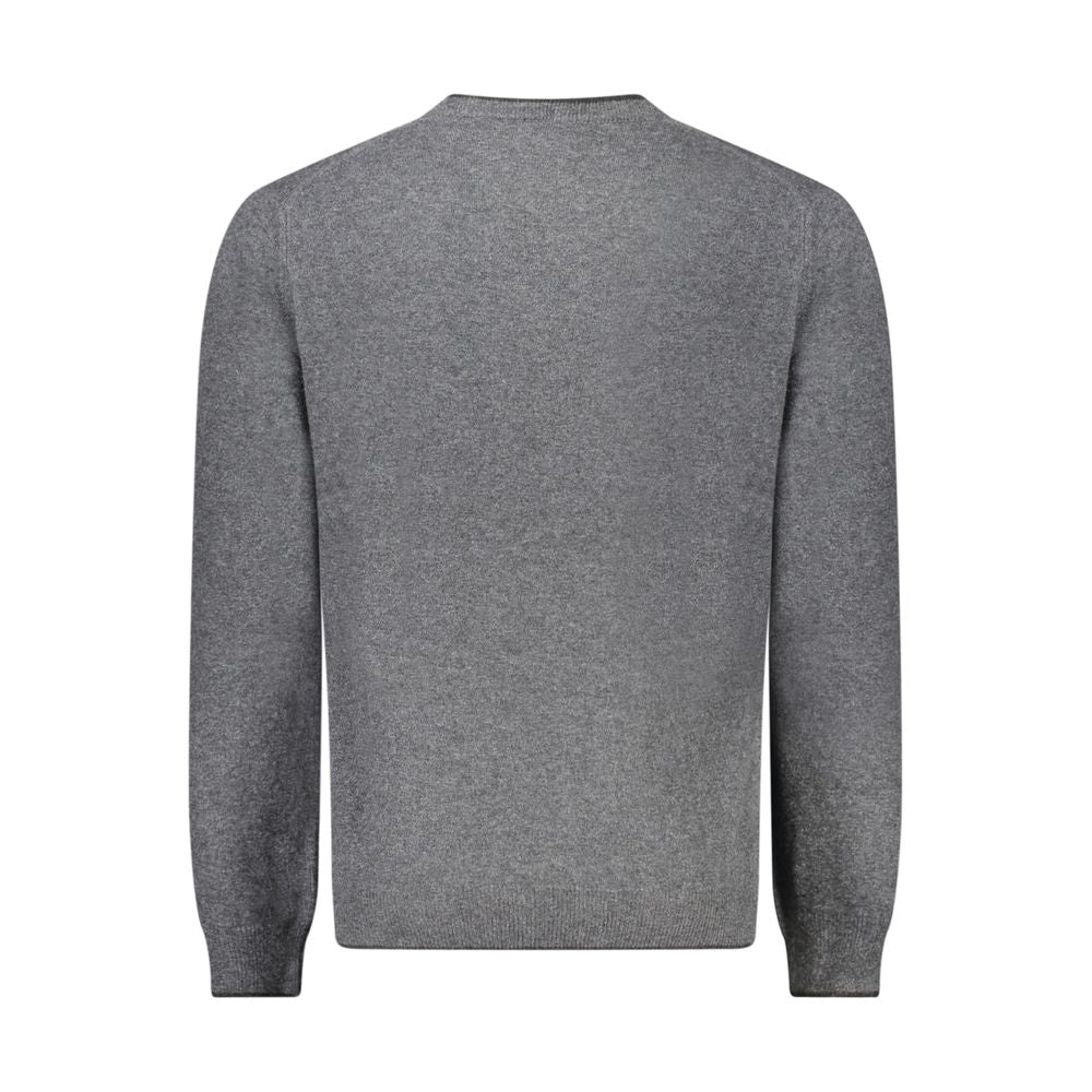 North Sails Grigio Wool Men Men's Sweater