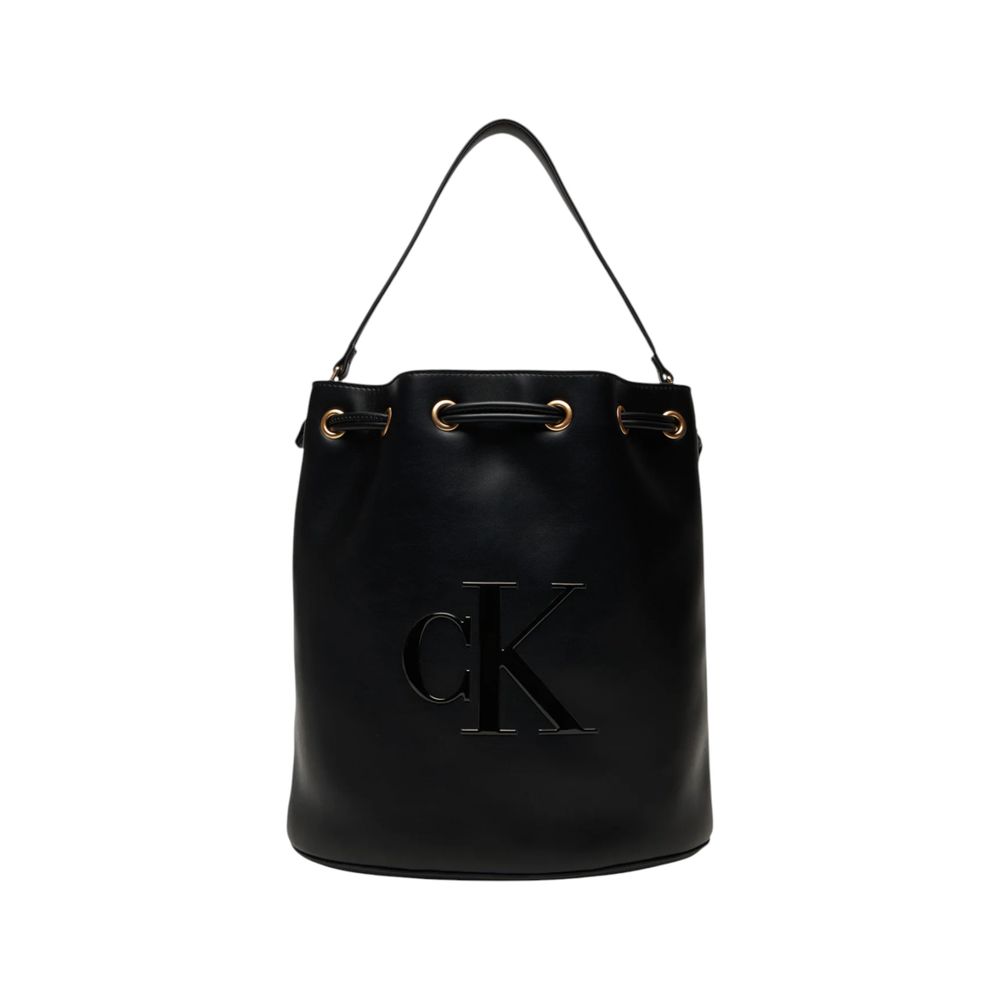Calvin Klein Black Polyethylene Women's Handbag
