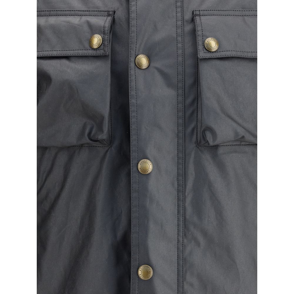 Belstaff Black Cotton Men's Clothing
