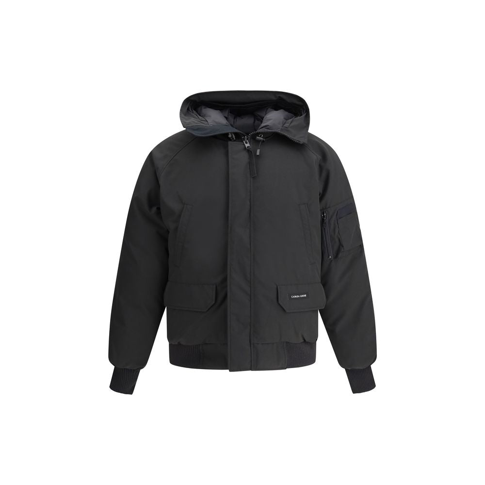 Canada Goose Black Cotton Men's Clothing