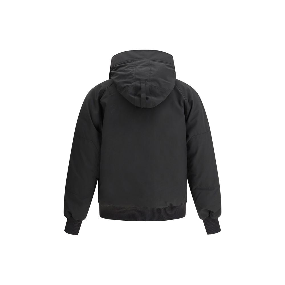 Canada Goose Black Cotton Men's Clothing