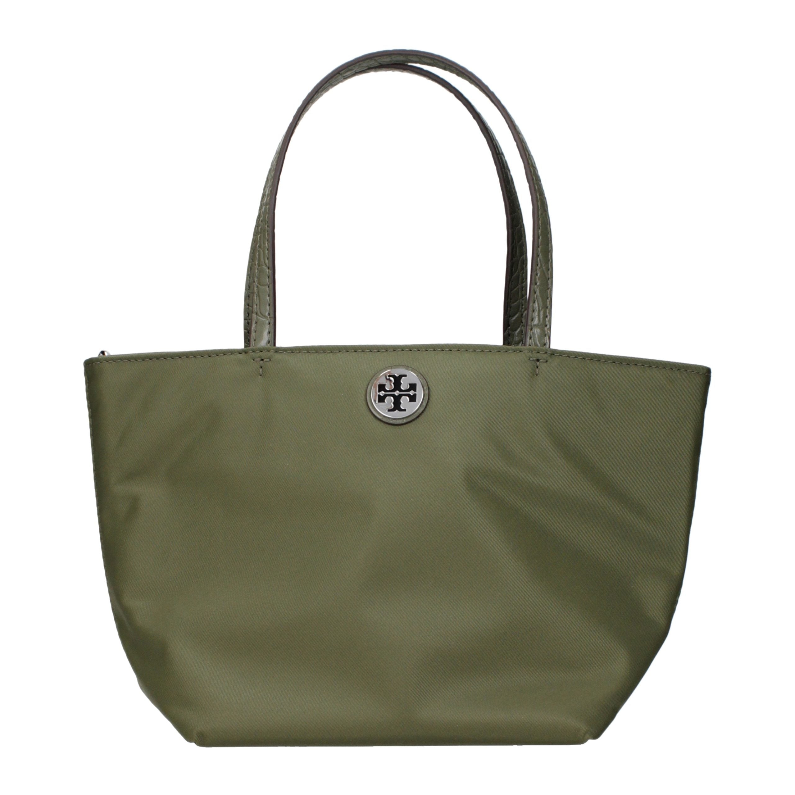 Tory Burch Green Nylon Women's Handbag