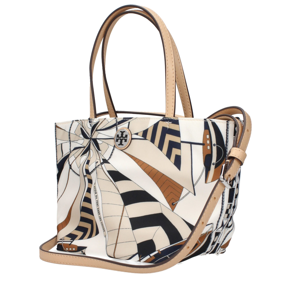 Tory Burch Beige Nylon Women's Handbag