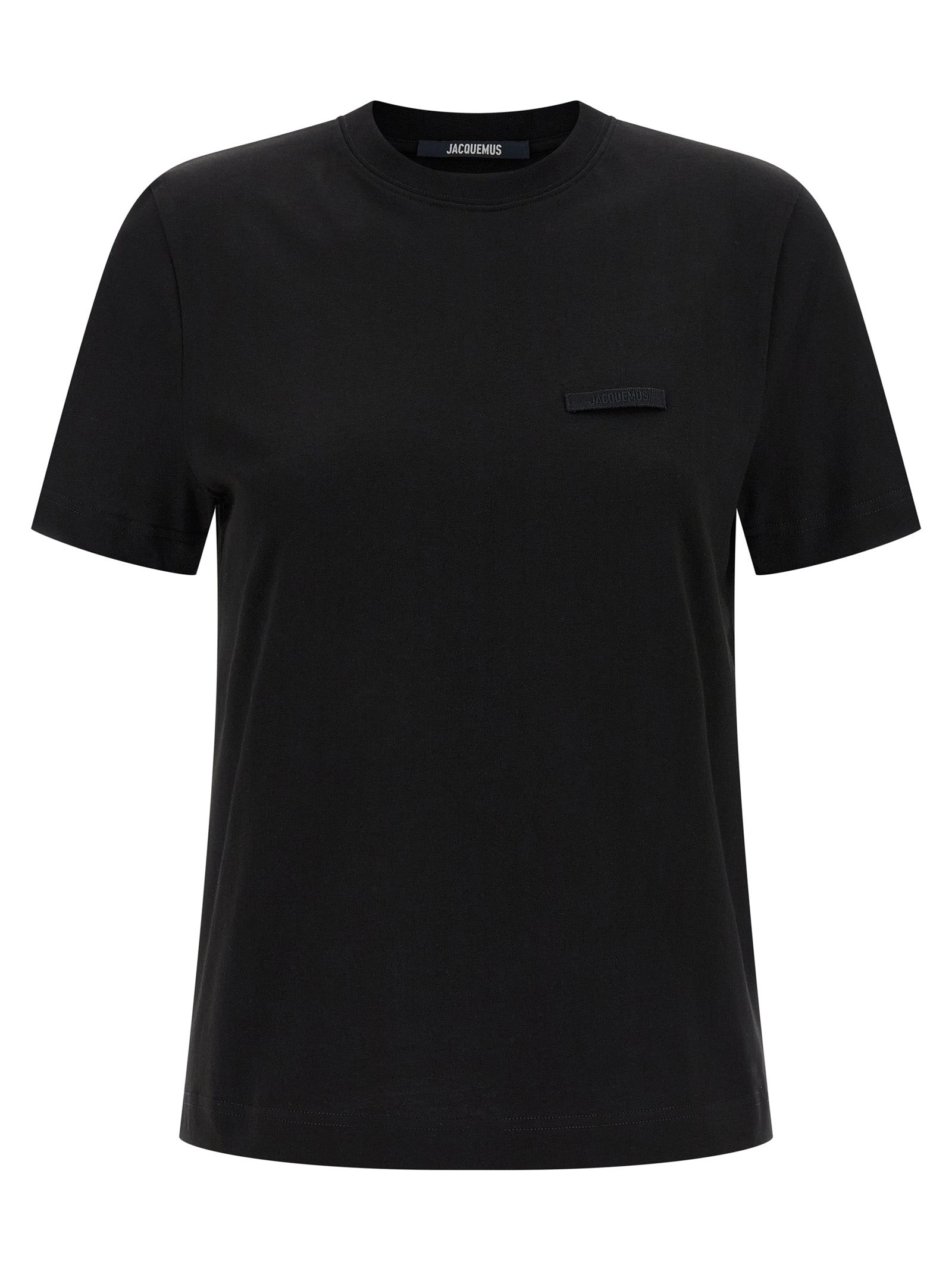 Jacquemus Black Cotton Women's T-Shirt