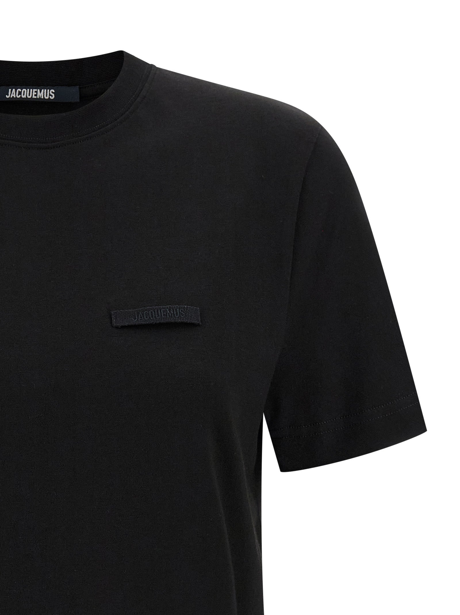 Jacquemus Black Cotton Women's T-Shirt