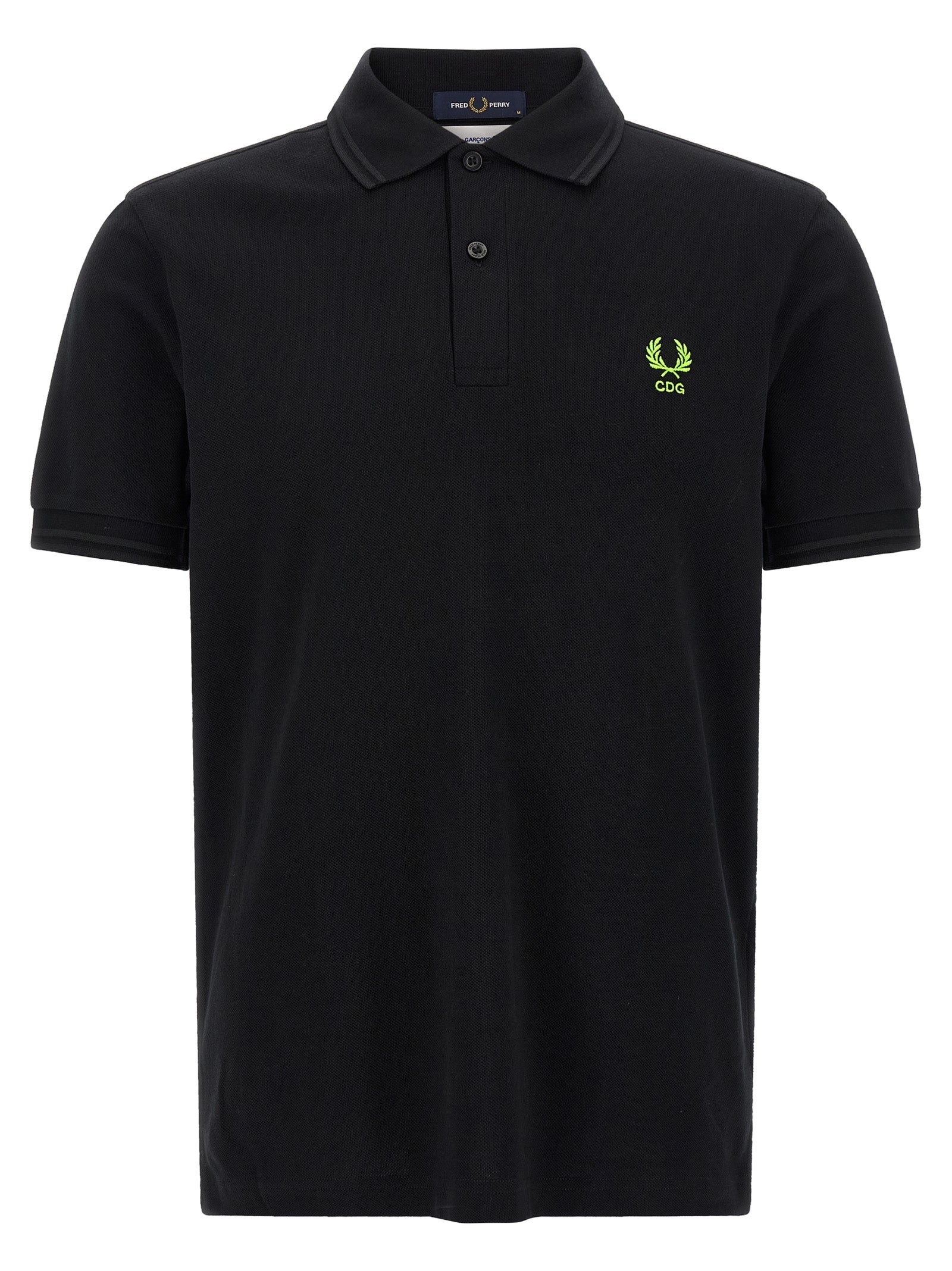 Comme Des Garçons Bicolor Cotton Polo Men's Shirt