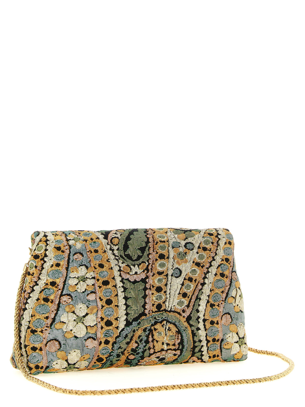 Dries Van Noten Multicolor Acetate Clutch Women's Bag