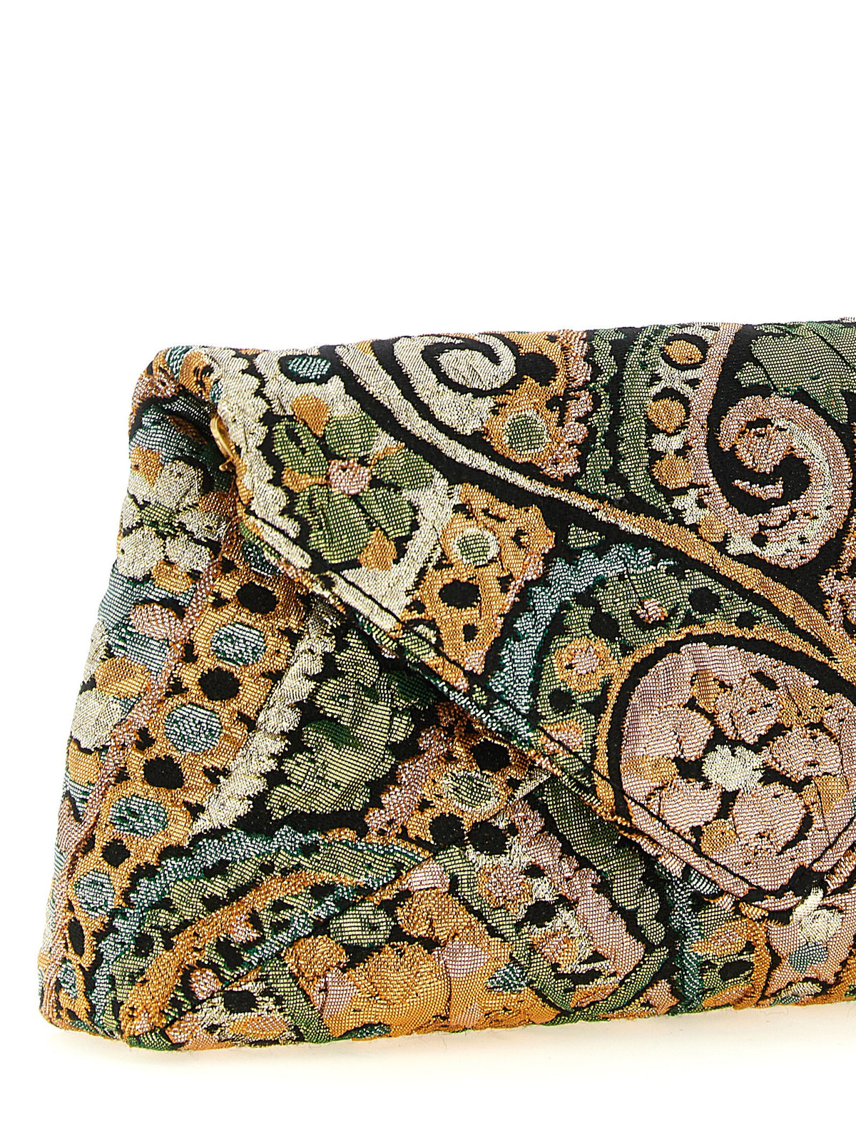 Dries Van Noten Multicolor Acetate Clutch Women's Bag